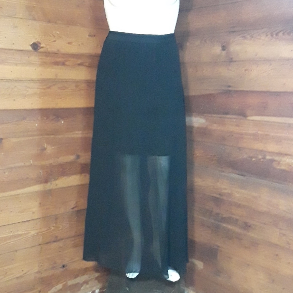A'gaci Sheer Maxi Skirt